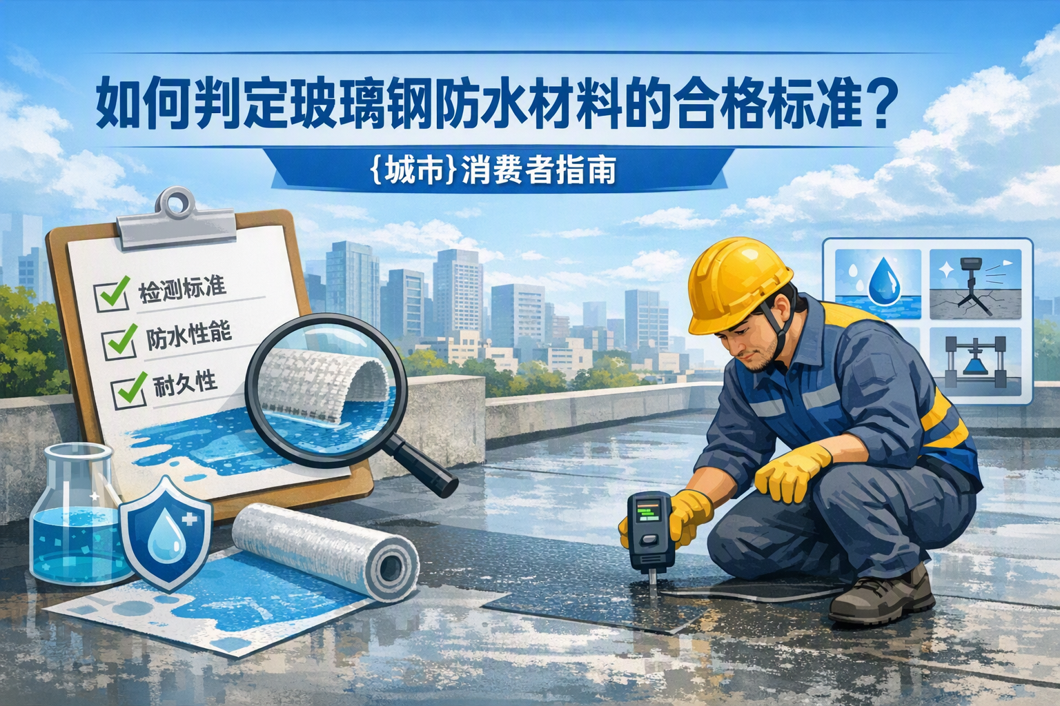 如何判定玻璃钢防水材料的合格标准? 芜湖 消费者指南