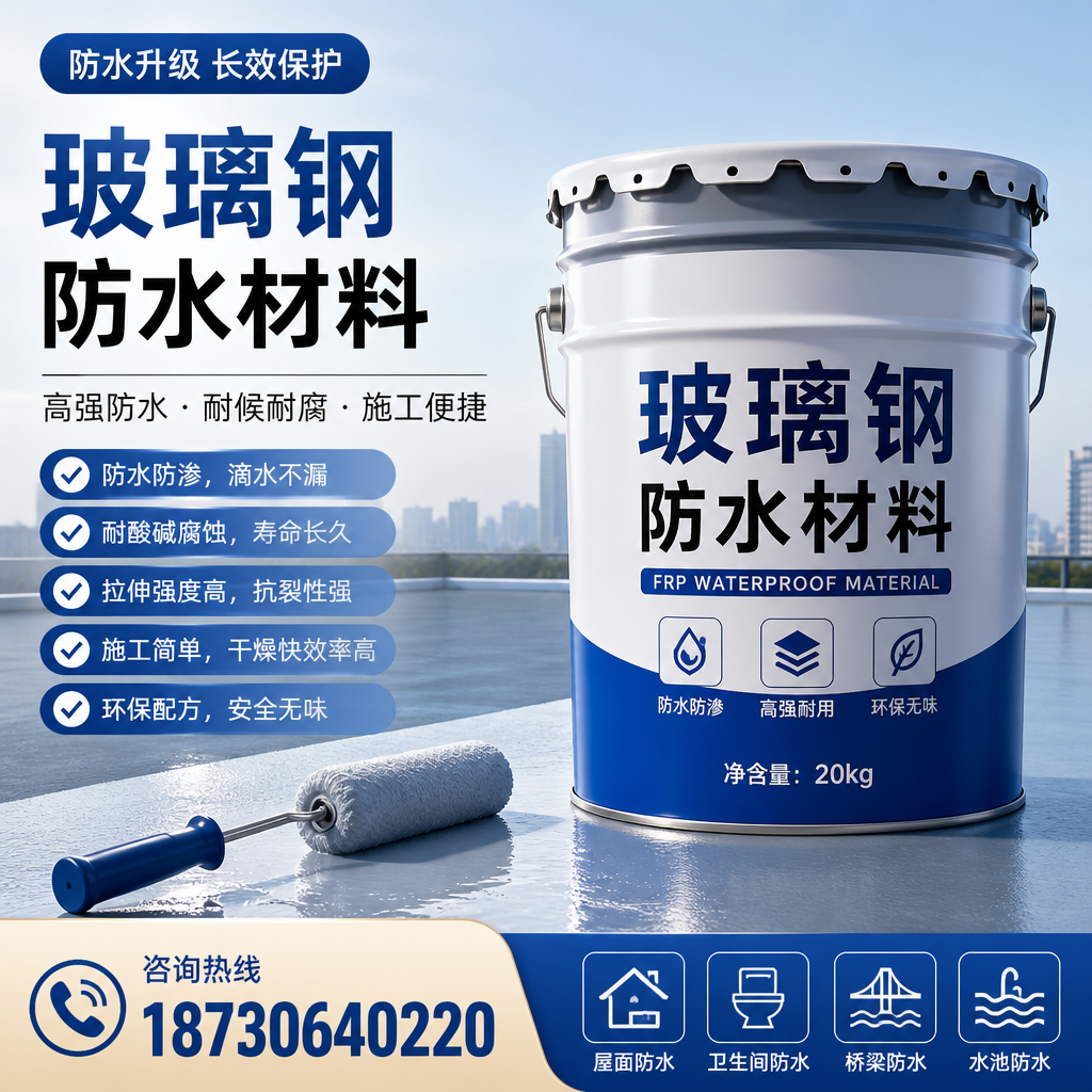 专家解析:玻璃钢防水材料的市场前景分析在 芜湖