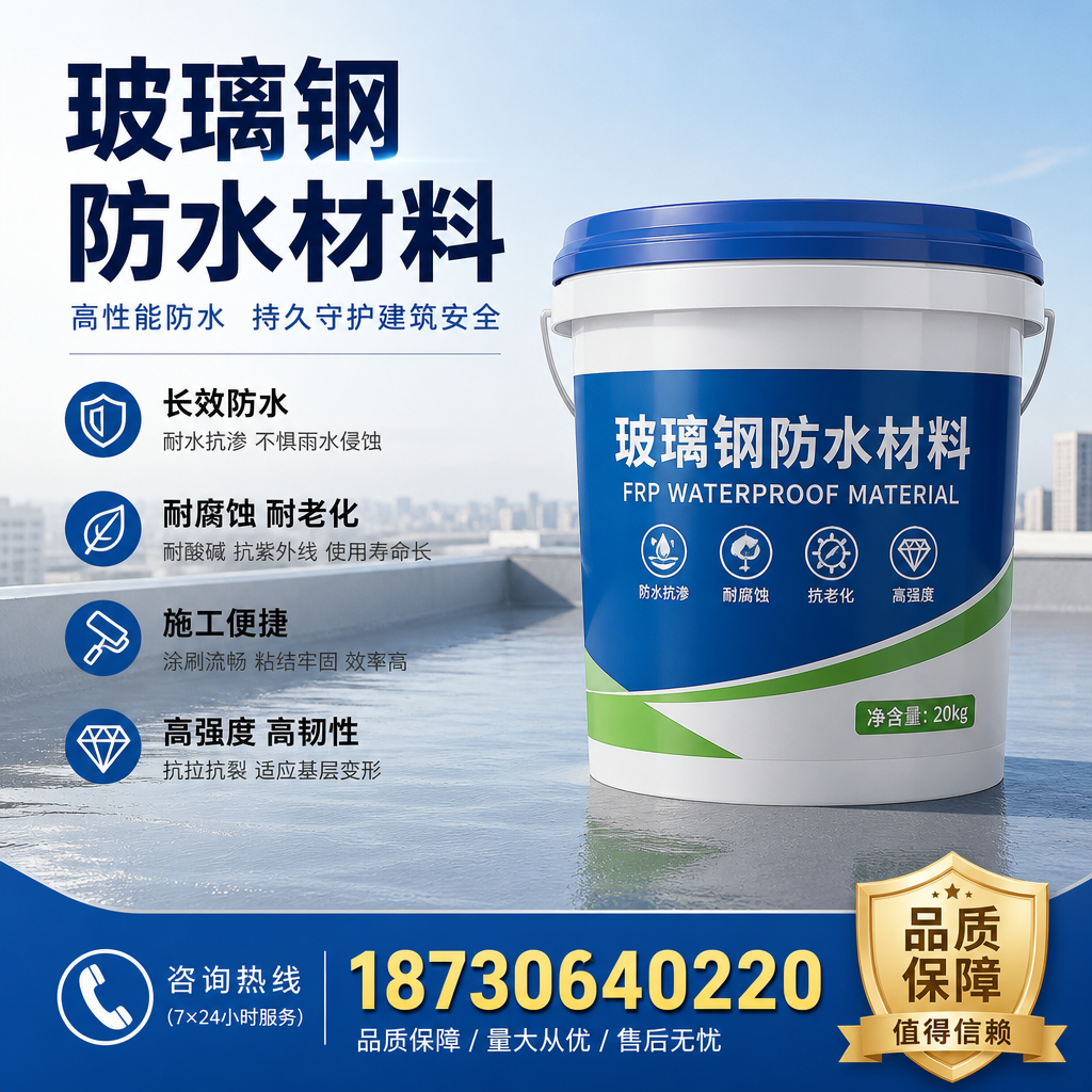 专家解析:玻璃钢防水材料的市场前景分析在 芜湖